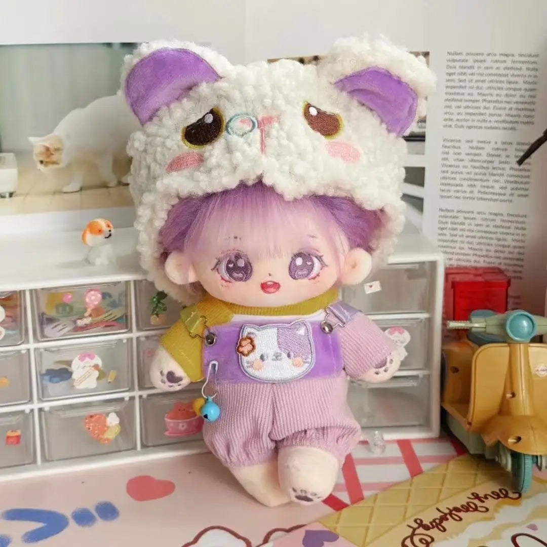 20cm Kawaii Can Change Clothes No Attribute Fat Body Doll Customization Cospslay Cartoon Puppy Love Star Doll Toy Collectio Gift