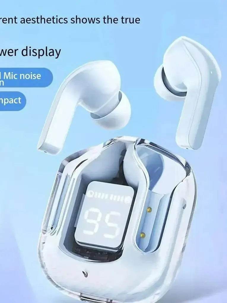 Wireless Earbuds LED Power Digital Display Headset Stereo Sound Bluetooth Earphones for iPone Xiaomi Lenovo Headphone