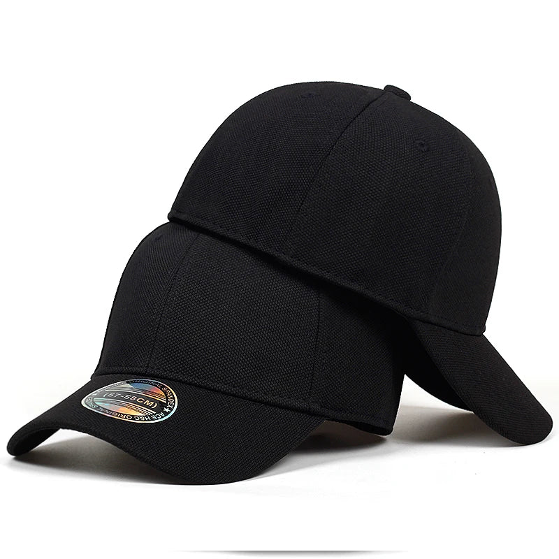 2025 High Quality Baseball Cap Men Snapback Hats Caps Men  Fitted Closed Full Cap Women Gorras Bone Male Trucker Hat Casquette