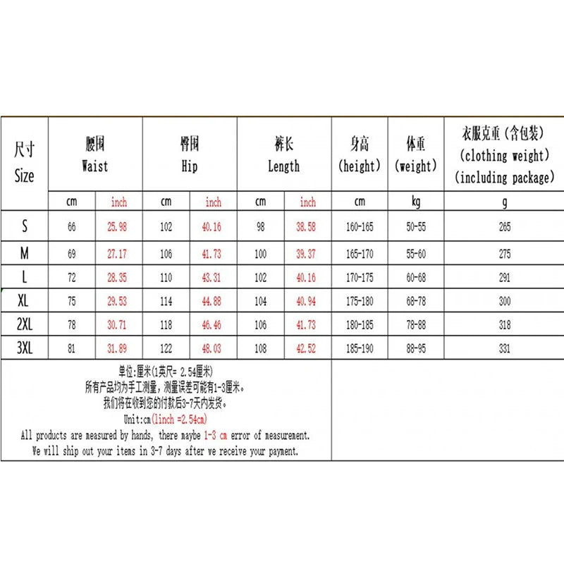 Men's Casual Trousers Sports S-3XL  Jogging Pants Sweatpants