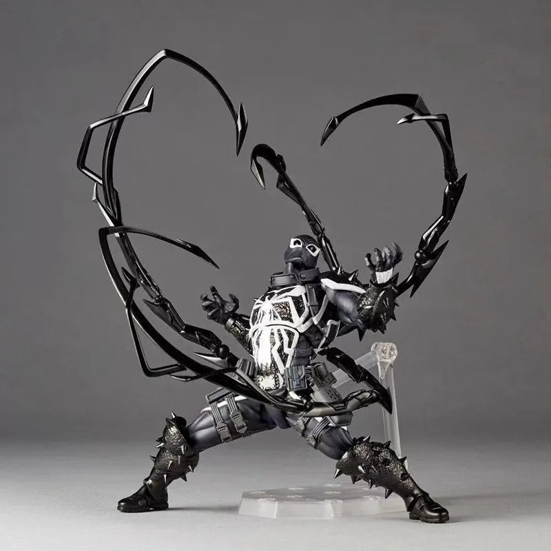 Amazing Yamaguchi Marvel Venom Agent series KO Articulated Action Figure Model Kit Desktop Ornament Collectible statue Toys Gift
