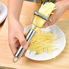 Double-Sided Vegetable Peeler Grater Julienne Peeler Slice Stainless Steel Potato