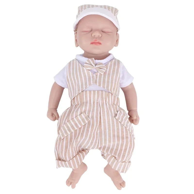 IVITA 100% Full Silicone Reborn Doll Wholesale Realistic Baby Toys Lifelike Newborn Baby DIY Painted Dolls Kit for Children Gift