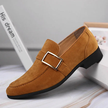 Mens Dress Shoes Designer Formal Loafers Men's Leather Shoes Suede Men Wedding Man Designer Work Social Business Loafers