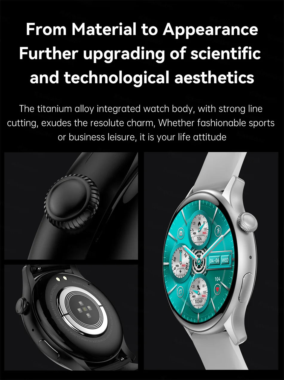 2026New Smart Watch Women Custom Dial NFC GPS trajectory clock Heart Rate bloodpressure BT Call Smartwatch For Android iOS mini