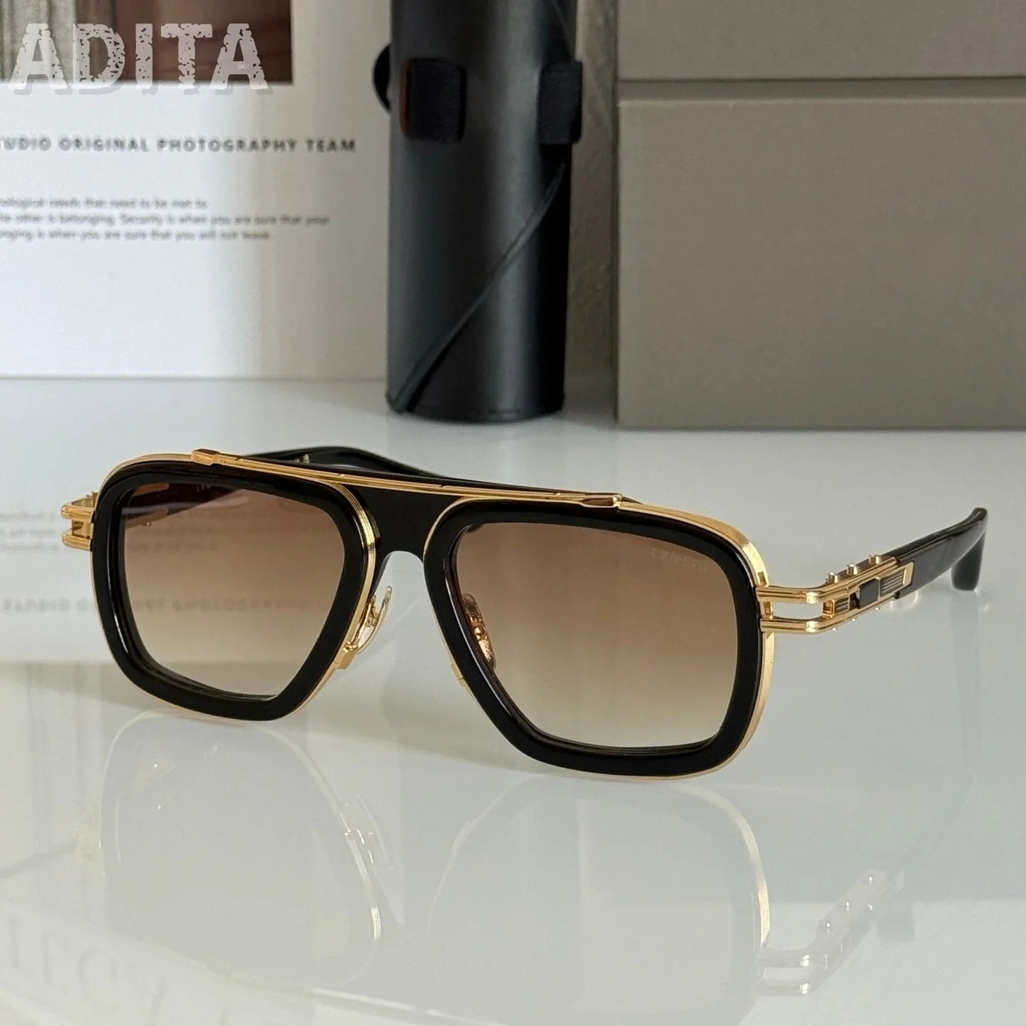 ADITA LXN EVO DTS403 Top Quality Sunglasses for Men Classic Fashion Women Luxury Brand Designer sunglasses UV400 with box
