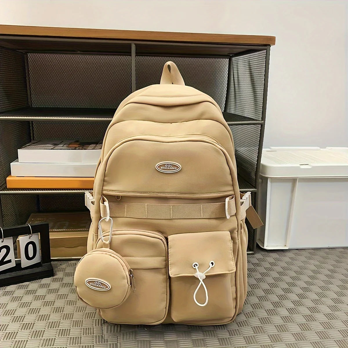 Simple Large Capacity Sports Travel Backpack Junior High School Leisure Backpack Tutorial Bag