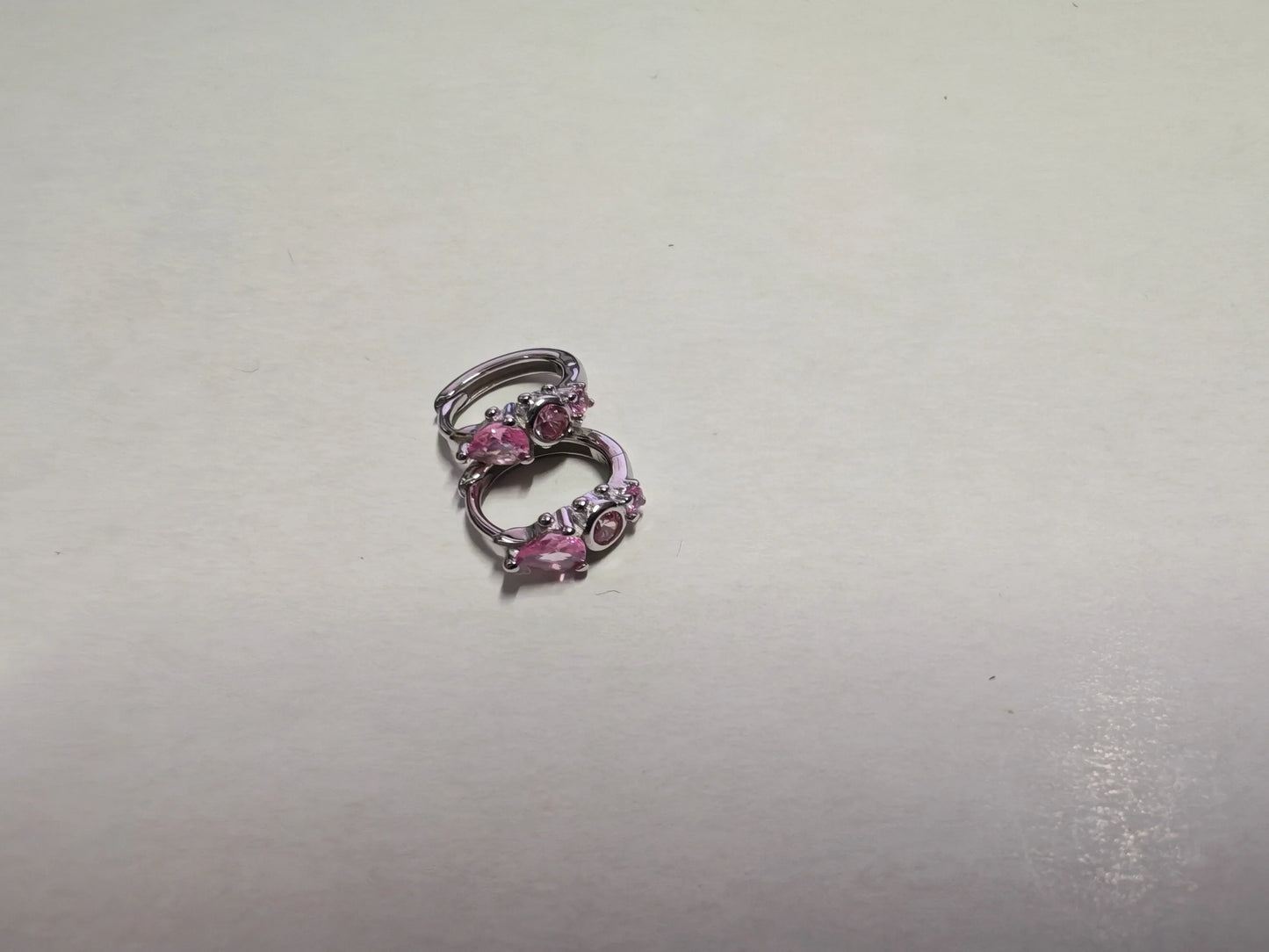 925 Sterling Silver Earring Zircon Sun Flower Ear Ring Geometric Style Water Drop Ear Bone Cute Temperament Woman Girl Ear Jewel