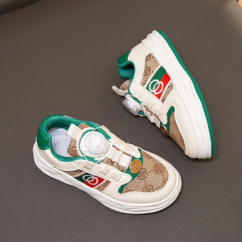 2023Children's Casual Shoes Summer Girls Shoes Kids Sneakers Boys Tennis Shoes Fashion White Sport Shoes Size 27-38