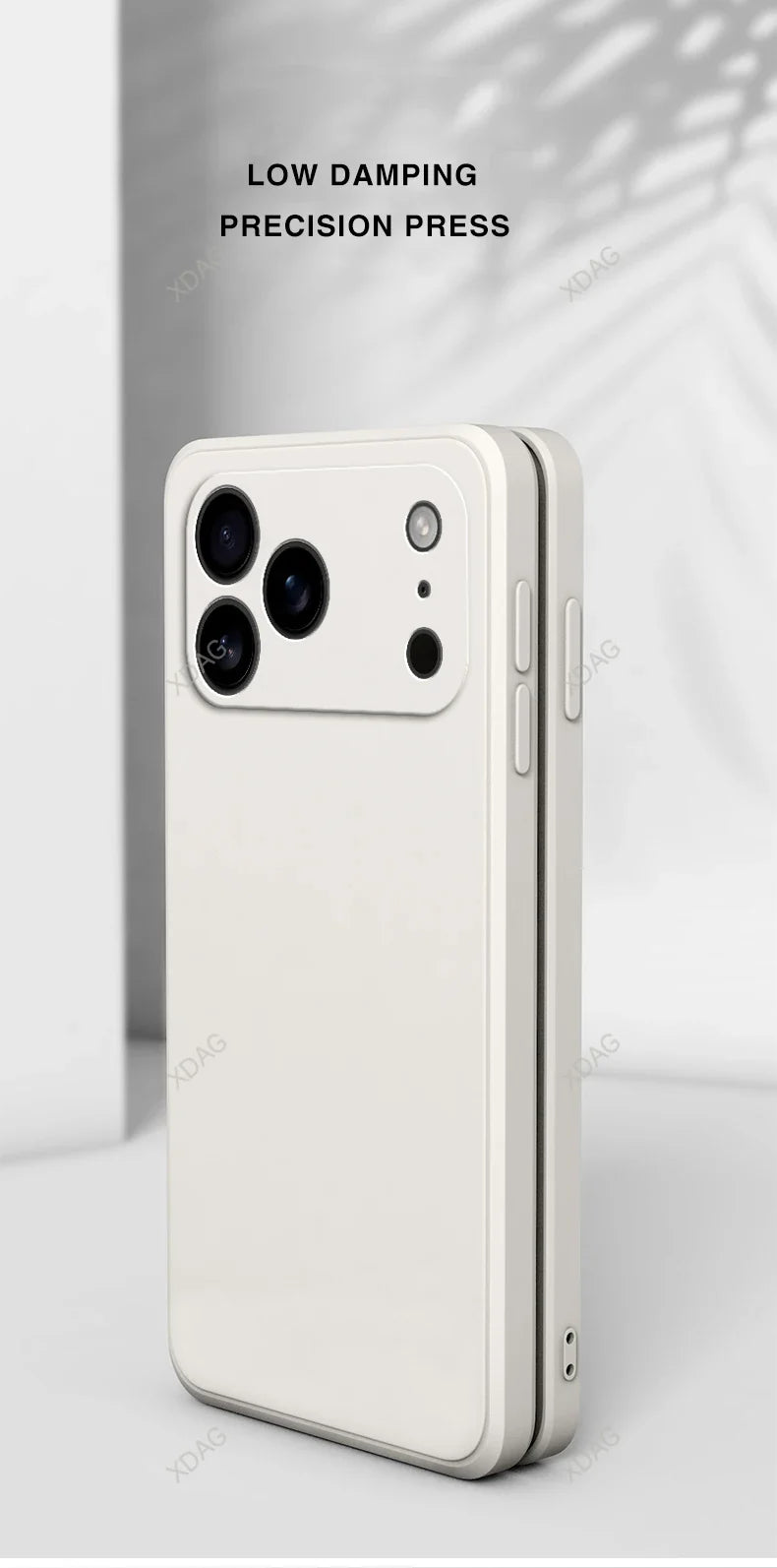 Liquid Silicone Original Phone Case for iPhone 17 Pro Max Air 17Pro 17Max 5G Straight Edge Lens Protection Soft Basic Back Cover