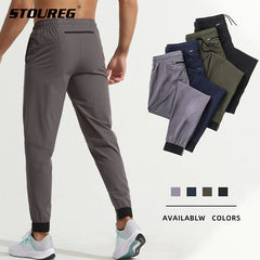 Elastic Men Sports Pants Running Trousers Workout Jogging Pants Gym Sport Joggers