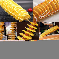 Spiral Cutter Potato Cutter Potato Slicer Spiral Cutter Twisted Vegetable Manual Slicer