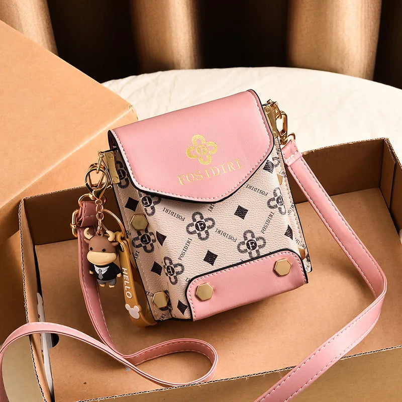 Popular women's small bags, women's summer niche new style, fashionable