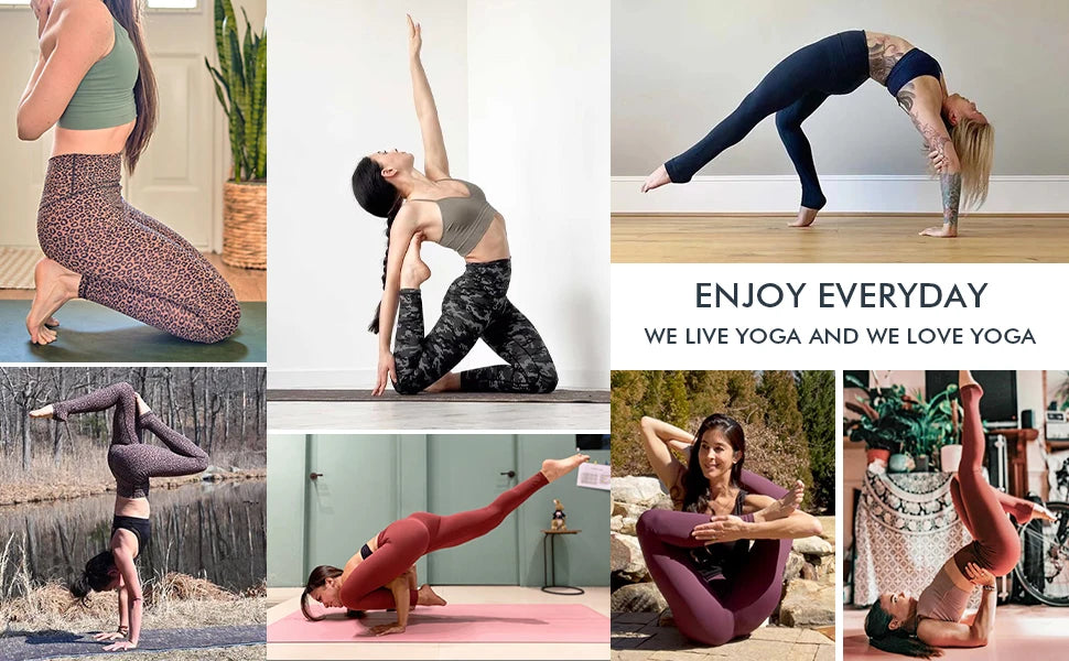 Women's Naked Feeling Yoga Pants 25 Inches - 7/8 High Waisted Workout Leggings