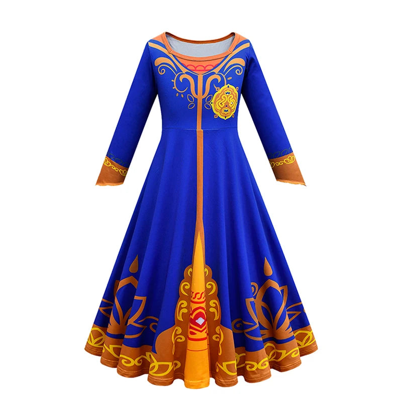 Dress for Girls Clothes Halloween Kids Cosplay Party Masquerade Costume