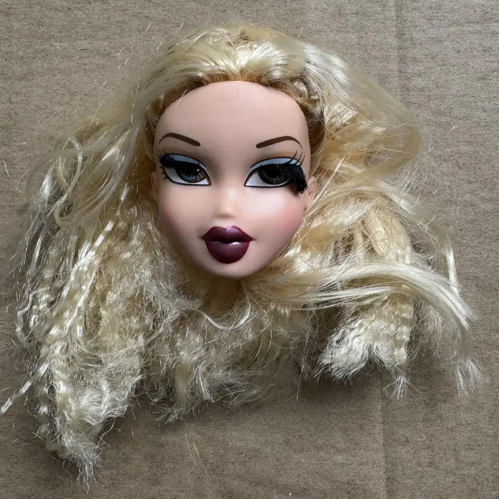 2001 Version Original Brazz Doll Multi-Joints Movable Vintage Rare Face Doll Heads Doll Shoes DIY Toys Accessories