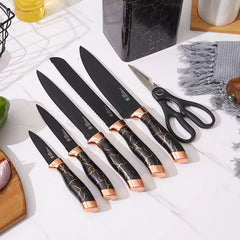 7PCS/Set Kitchen Knife ,Stainless Steel 7.5 inch Professional Chef Knife,Kitchen