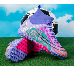 Childrens Football Shoes for Kids Professional Futsal Artificial Grass Sports Soccer Shoes