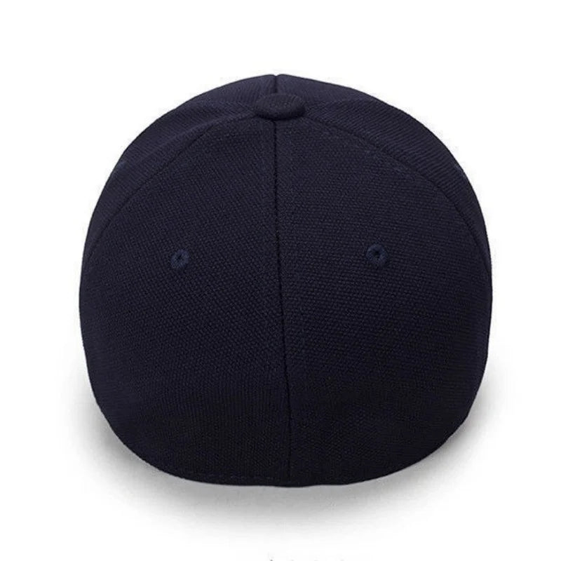 High Quality Baseball Cap Man Fitted Closed Full Cap Mesh Cap Outdoor Breathable Sports Cotton Sun Male TruckerHat Gorras Hombre
