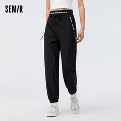 Casual Pants Women Cool Feeling Sunscreen Sweatpants Summer