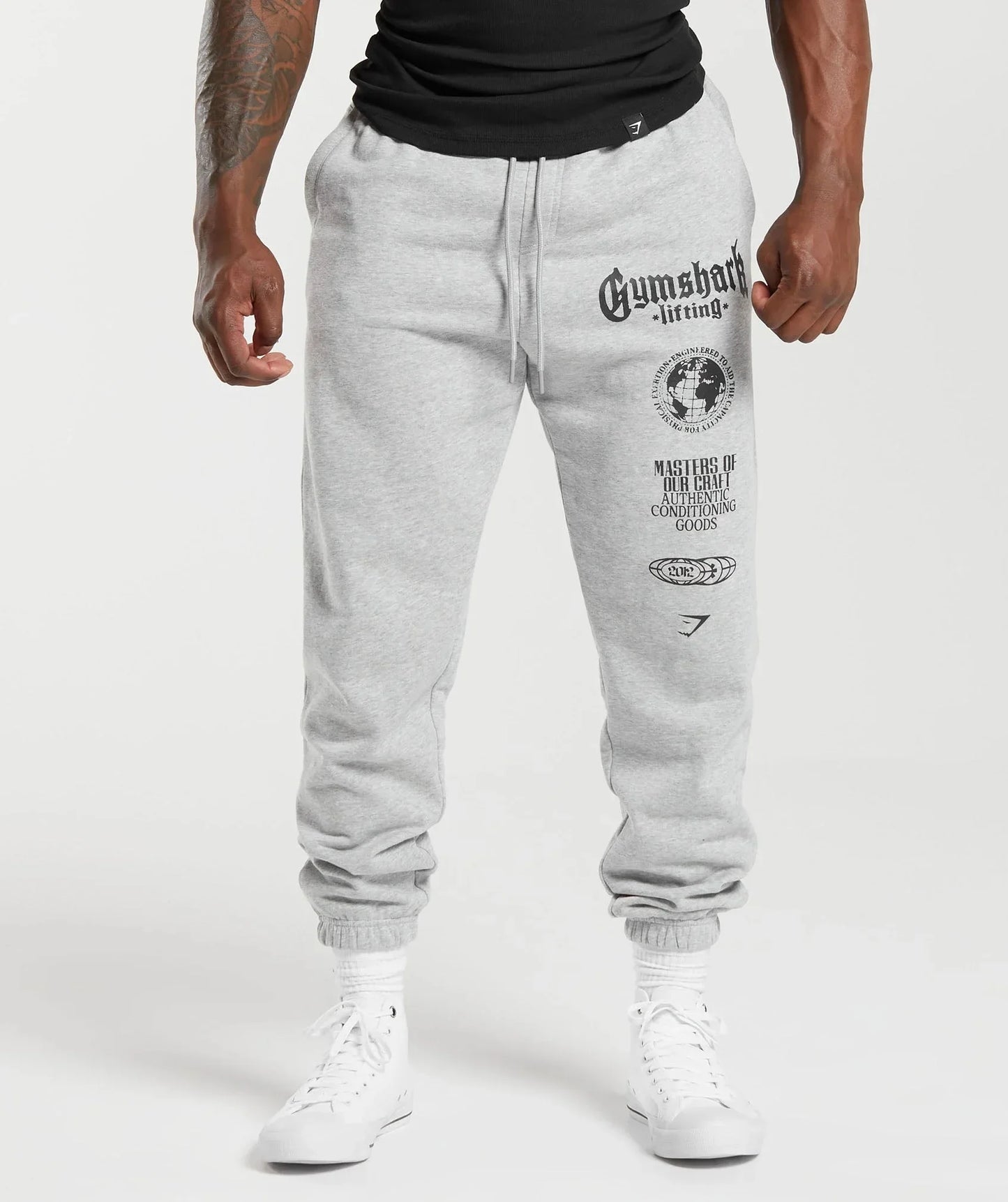 Men's Sports and Leisure Loose Version of Fitness Wool Pants Fall and Winter Fashion