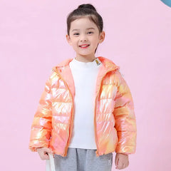 Girls Jackets White Duck Down Autumn Boys Fashion Sport Outwear Children Kids Coats