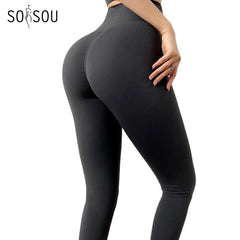 Tights Women Nylon Yoga Pants High Waist Leggings Sport Women Fitness