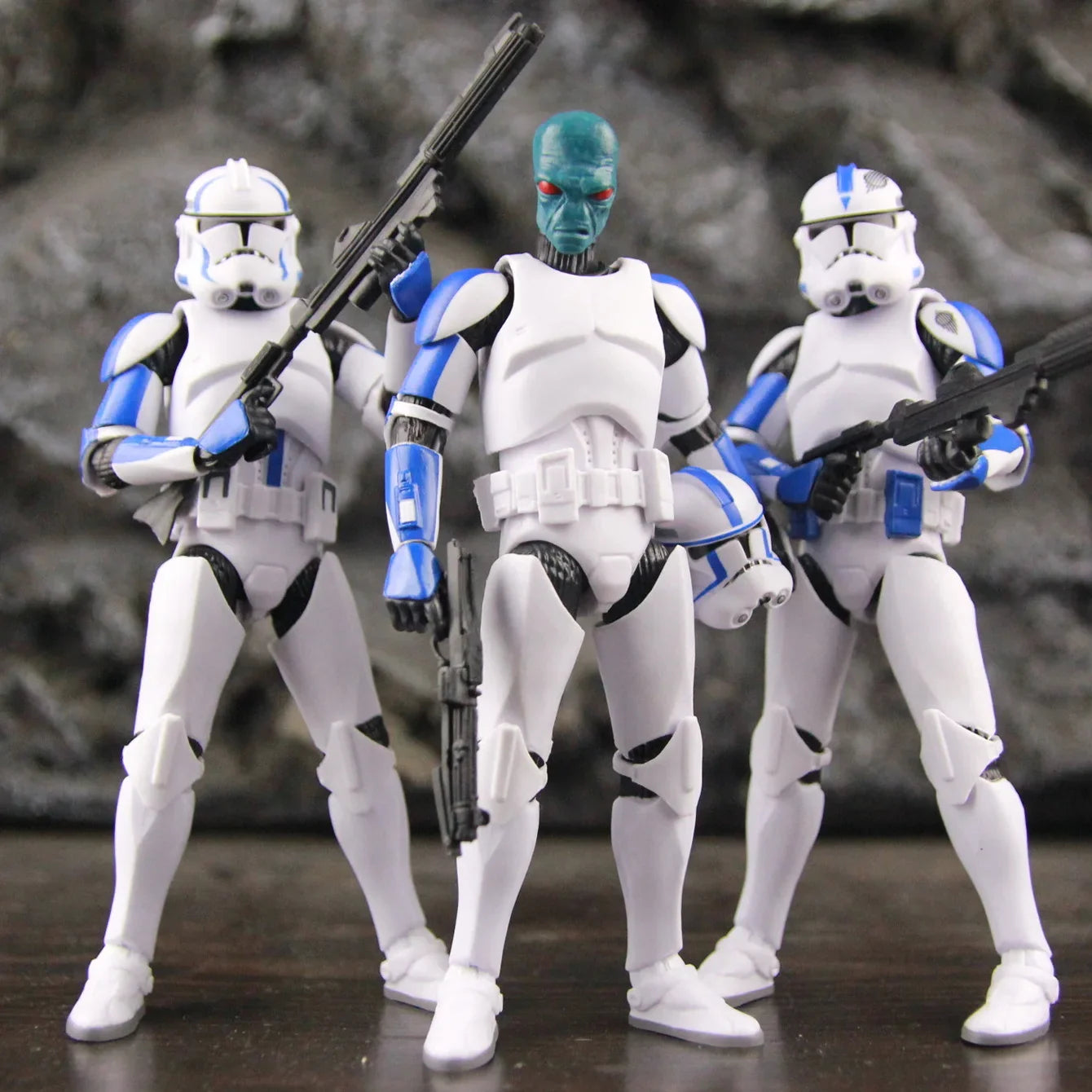 Star Wars 501st Legion ARF ARC Trooper Jesse Hardcase Commander Bane Denal Tup Dogma 6" Action Figure Phase 2 Rex Team Clone Toy