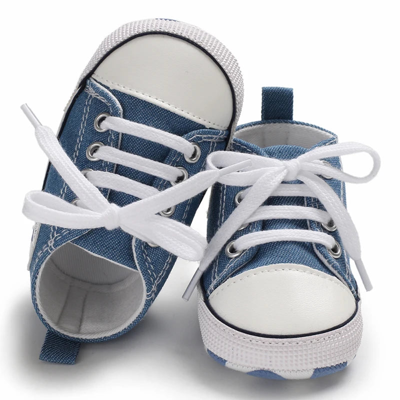 Shoes Baby Boys Girls Shoes Flash Sports Crib Shoes Infant First Walkers Toddler Soft Sole Anti-slip Baby Sneakers