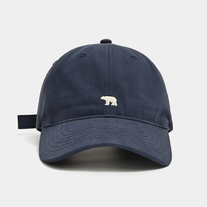 Unisex Cartoon Bear Embroidery Baseball Cap Men Women Soft Cotton Hip Hop Snapback Caps Unisex Sports Dad Trucker Sun Visor Hat