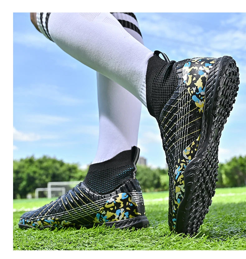 Outdoor Soccer Shoes Men Professional Training Football Boots
