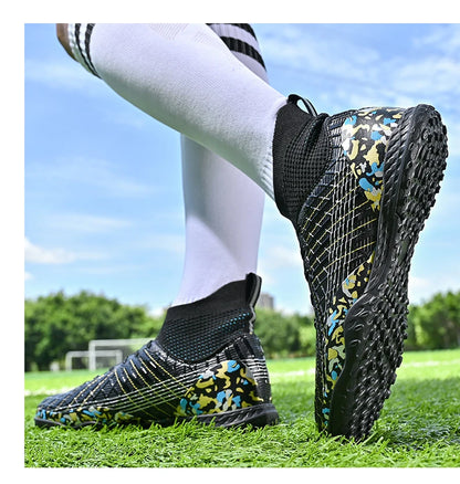 Outdoor Soccer Shoes Men Professional Training Football Boots