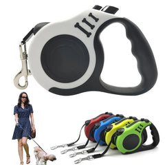 Automatic Retractable Dog Rope Nylon Leash Pet Cat Walking Running For Small