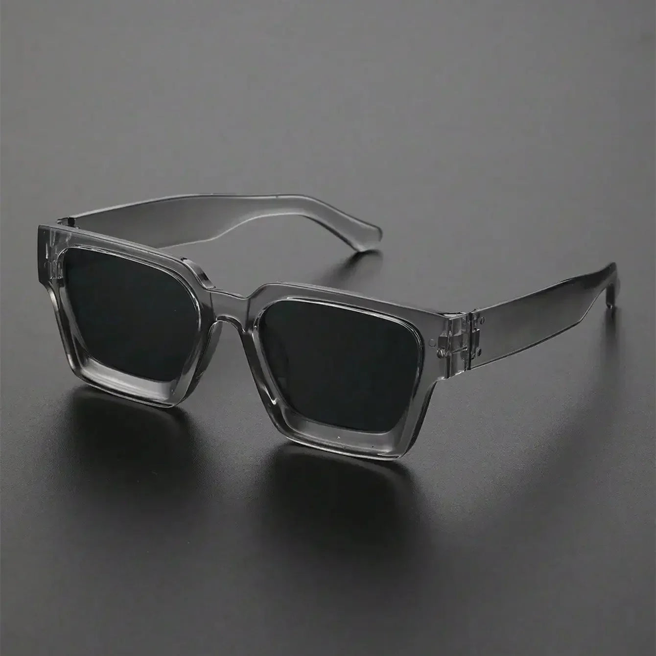 Retro Black Millionaire Shades Luxury Sunglasses 2025 For Men Designer Famous Brand Square Sun Glasses Man Women Sunglass