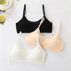 Girls Underwear Without Steel Rings Thin Cotton And Sports Bra