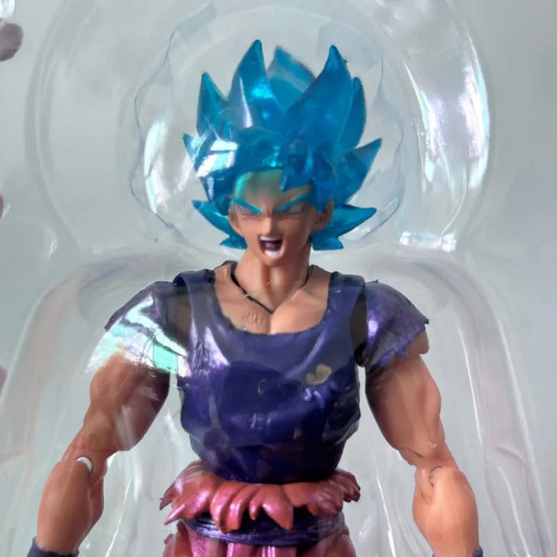 Dragon Ball Z Son Goku Figure SHF S.H.Figuarts Goku War Damage Super Saiya Anime Action Figures Model Toys Birthday Gift