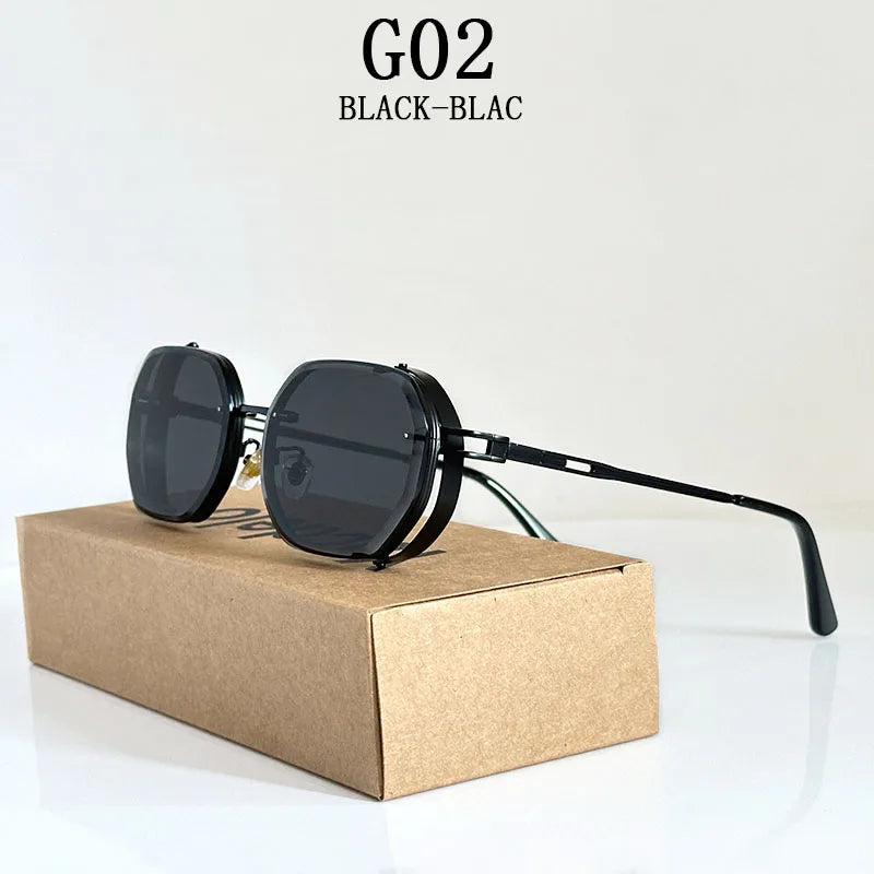 Sunglasses For Men Fashionable Square Punk Fashion Glasses Designer Sunglasses