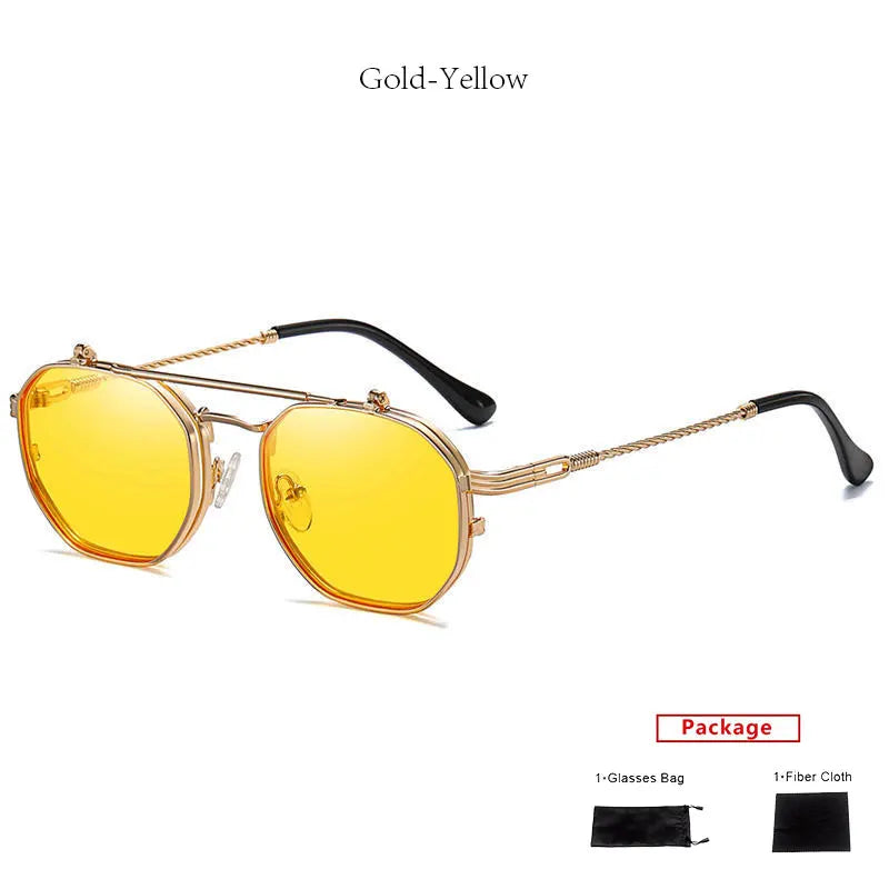 Sunglasses Women Vintage Punk Sunglasses Men Sun Glasses Women