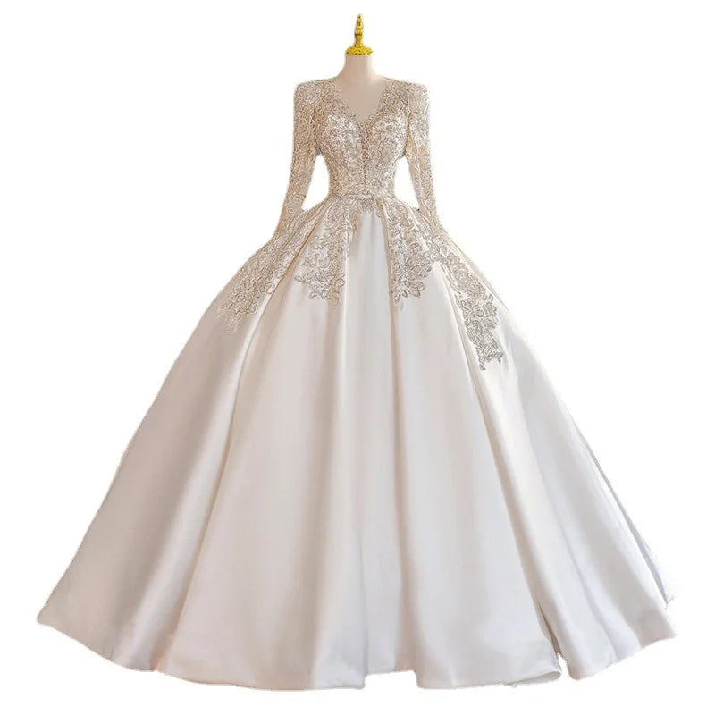 White Bridesmaid Dresses: Wedding Dresses Vestido De Noiva Sparkly Beading