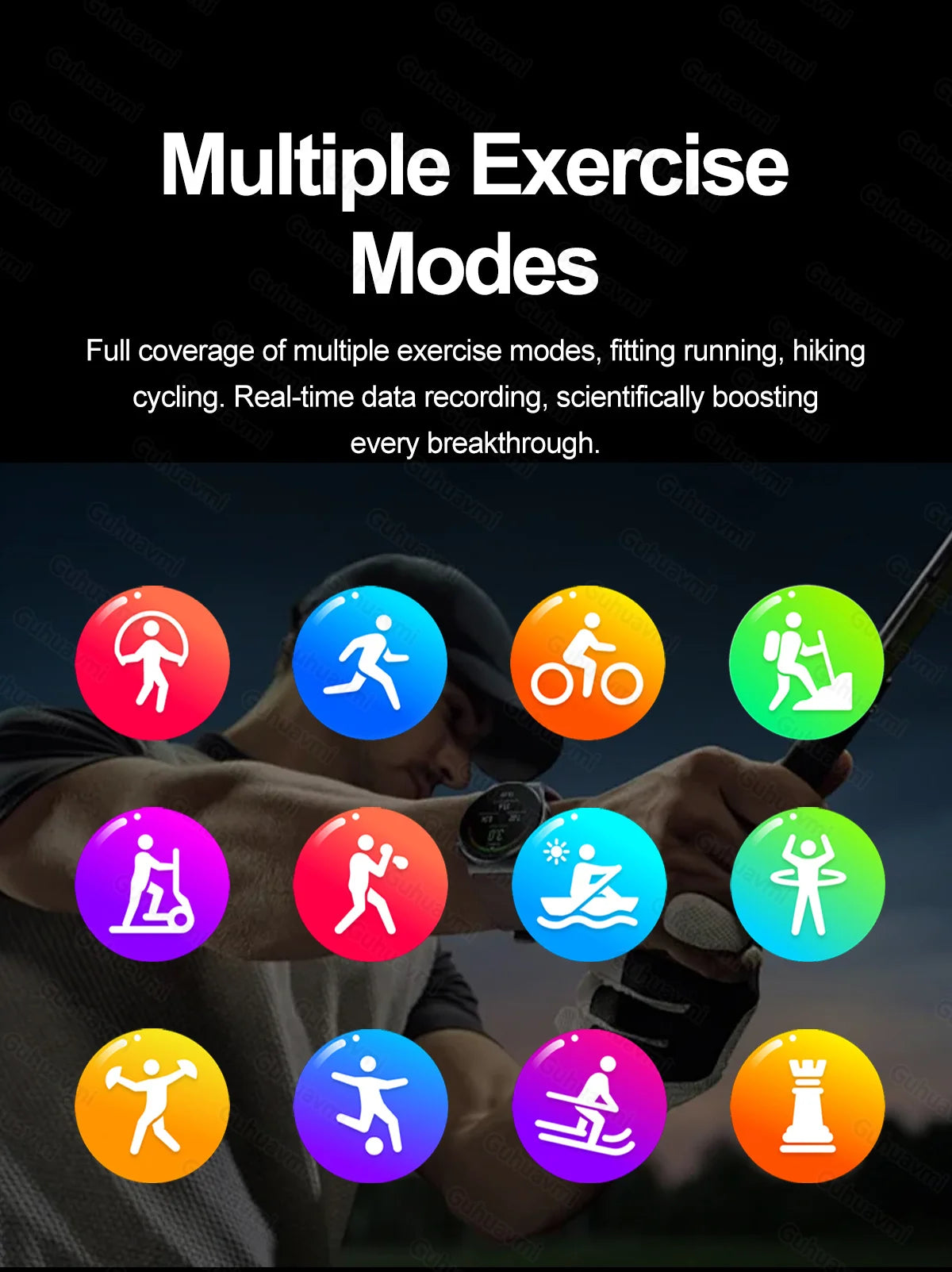 Smartwatch  AMOLED Screen Call ECG Sport Watchs