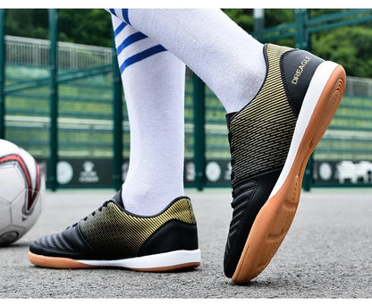 Indoor Futsal Shoes Men Soccer Cleats IC Non Slip Male Football Boots