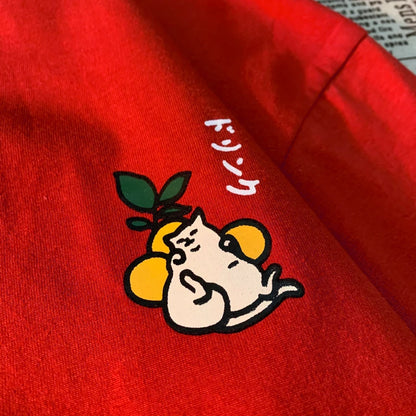 Cute Japanese Cat Print Oversized T-shirt men Women Short Sleeve Loose Casual Tee Shirt Streetwear Tops Cotton Harajuku Clothing