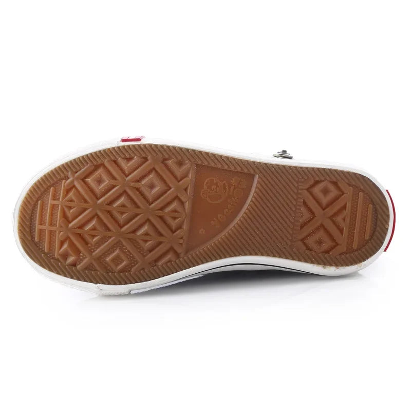 Children's Cowboy Boots Spring and Autumn Models Boys Canvas Shoes