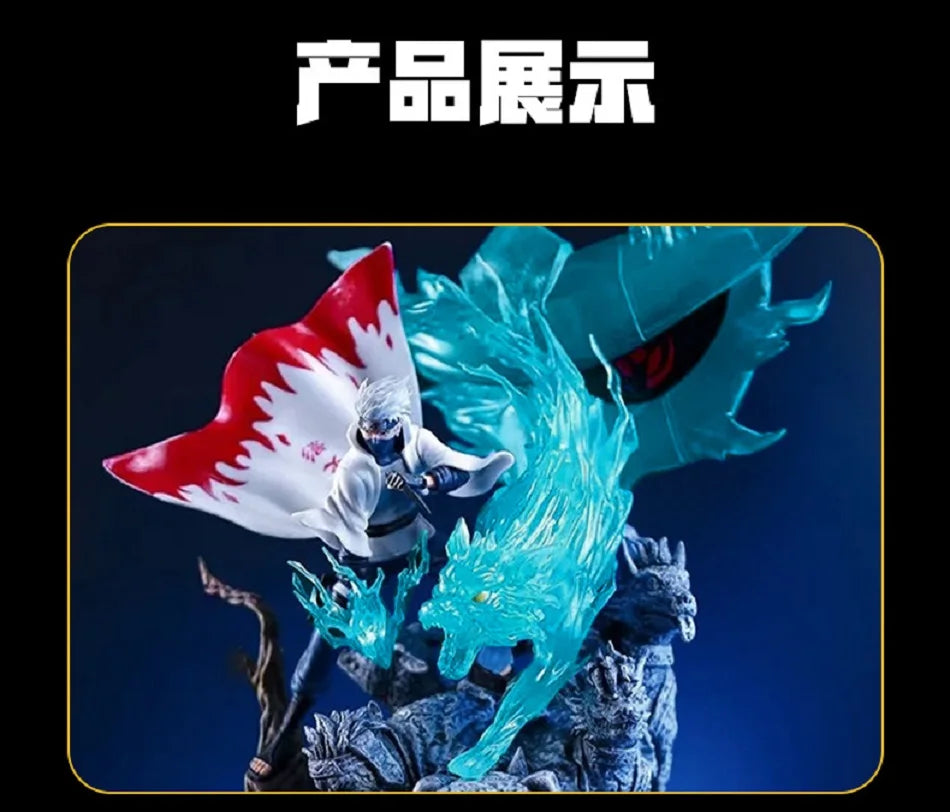 23cm Pvc Naruto Gk Anime action Figure Hatake Kakashi toy Figure Statue Ornament Collection Model Decora Figurine Christmas gift