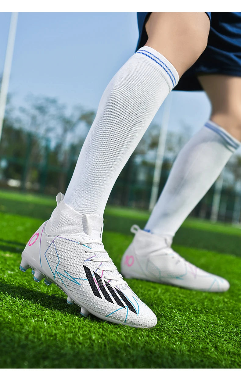 Outdoor Men Sneakers Soccer Shoes Football Boots Cleats Training Match