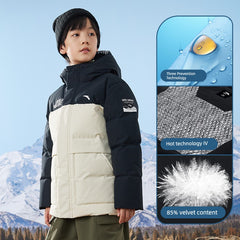 Anta Kids Boy's down Jacket Three-Proof Outwear