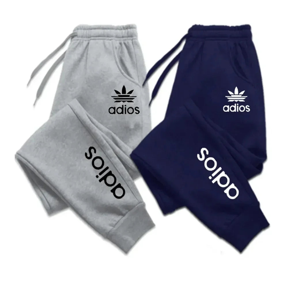 Men's and women's printed casual pants multifunctional sports pants soft
