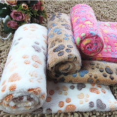 Warm Pet Fleece Blanket Bed Mat Pad Cover Cushion for Dog Cat Puppy Animal