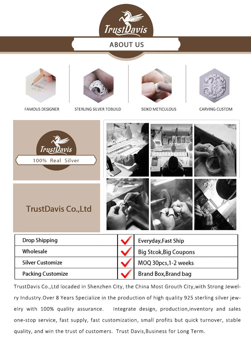 Trustdavis Authentic 925 Sterling Silver Sweet Irregular Pearl Stud Earrings For Women Wedding Party FIne Jewelry DA1224