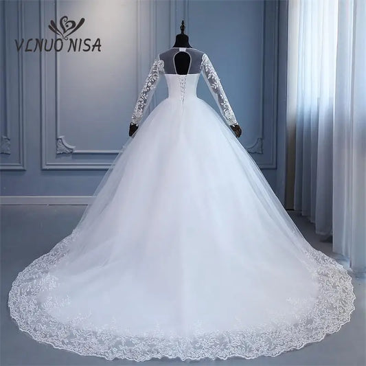 White Bridesmaid Dresses: Train Wedding Dress Bride Plus Size Flower